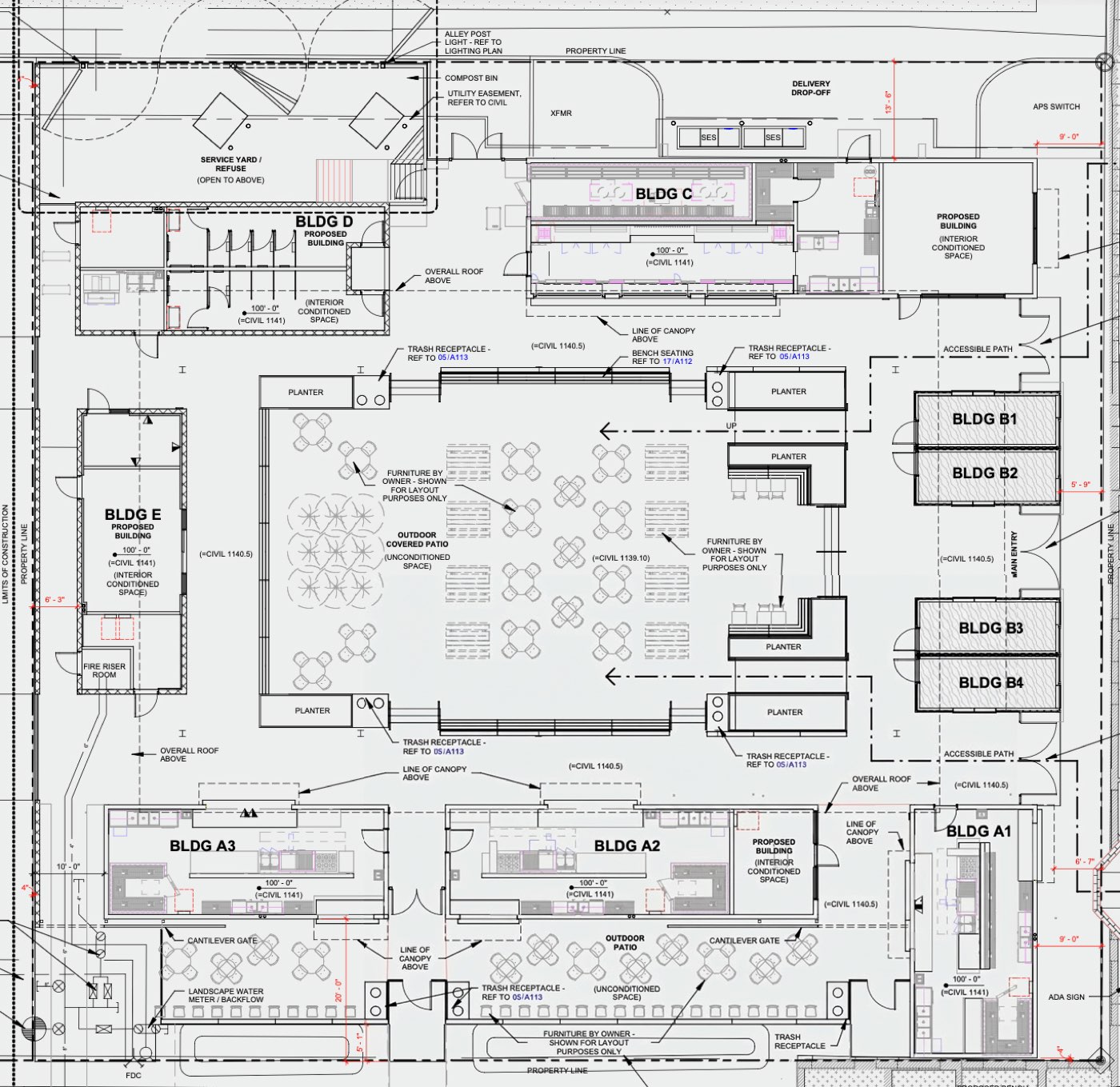 Jefferson House Site Plan